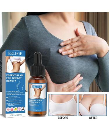 Natural Essential Bust-Up Oil - 50ml | Breast Enlargement & Moisturizing Lifting Oil for Women & Men - Buy Online on GoSupps.com
