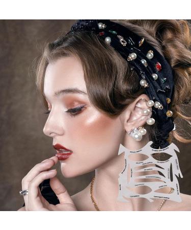  Voiakiu Eyeshadow stencil - Eyeliner - Eyeliner - Eyeliner - Eyeliner - Stencils for beginners - Buy Online on GoSupps.com