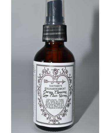 Nature's Enlightenment Third Eye Chakra Gem Elixir Spray- Amethyst- Lilac- Ajna Chakra-Fragrance Spray with Crystals - Buy Online on GoSupps.com