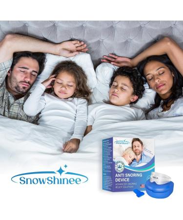 Anti Snoring Devices: Snoring Solution - Snoring Mouth Guard - Stop Snoring Devices - Anti Snoring Mouthpiece - Mouth Guard for Snoring - Night Guard for Grinding Teeth - Snore Guard Clear - Buy Online on GoSupps.com