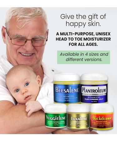 Beesaluxe Veggielene - 100% Natural Vegan & Hypoallergenic Alternative to Petroleum Jelly - Unpetroleum - Lips Hands Baby Makeup Remover and More (2 Ounce) 2 Ounce (Pack of 1) - Buy Online on GoSupps.com