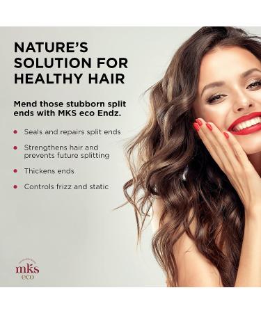 MKS Eco Endz Original Scent - 4 fl oz Split End Mender with Moroccan Argan Oil & Hemp Seed Oil - Vegan & Cruelty Free - Buy Online on GoSupps.com
