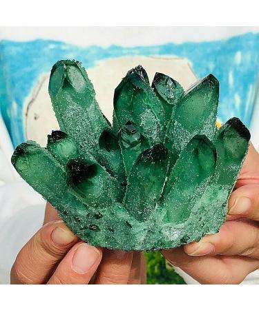 300-700g Natural Green Ghost Quartz Crystals raw Gemstone Specimen for Home&Office Decoration fengshui (Size : 500-600g) HOMEZHOU (Size : 400-500g) - Buy Online on GoSupps.com