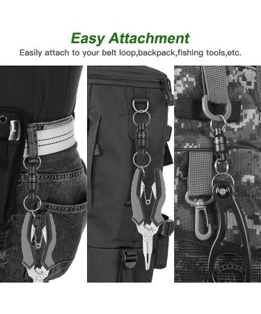 Lixada Magnetic Net Release Holder Clip - Fishing Landing Net Connector | Type 3 - International Shipping Available - Buy Online on GoSupps.com