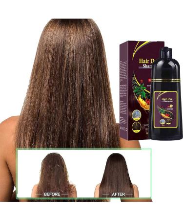 RENTANAC Chao Canas Hair Dye Shampoo Chao Canas Shampoo Super Bonita Herbal Hair Hair Dye Shampoo Natural Hair Color Shampoo Instant Hair Dye Shampoo 3 in 1 for Men & Women - Buy Online on GoSupps.com