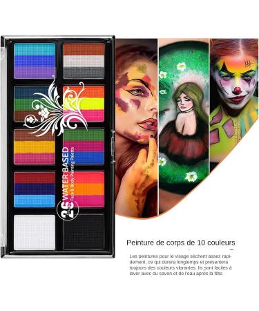  Dmuzsoih Paint Pigment Powder Face Paint Set Water Based Face Paint Water Soluble Pigment - 26 Colors Pigment Powder Face Kit - Buy Online on GoSupps.com