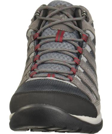Columbia Men's Redmond V2 Mid Waterproof Hiking Boot - Size 12, Graphite/Red Jasper - Buy Online on GoSupps.com