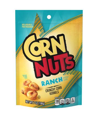 Corn Nuts Ranch Crunchy Corn Kernels (7 oz Bags Pack of 12)