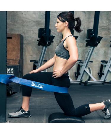 Pull Up Resistance Bands Set - Assist Exercise Bands for Stretching Mobility & Resistance Training - Long Workout Bands in Blue - Buy Online on GoSupps.com