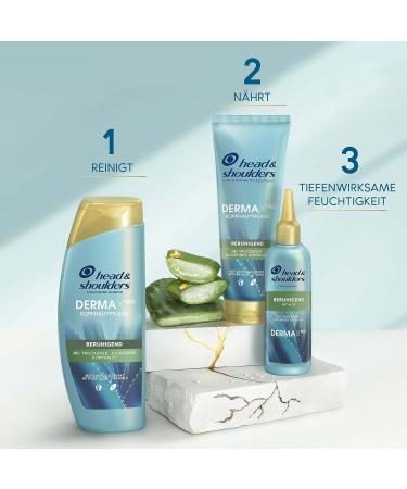 Head & Shoulders Dermaxpro Soothing Anti-Scales Shampoo for Dry Itchy Scalp - 2x250ml | International Shipping Available - Buy Online on GoSupps.com