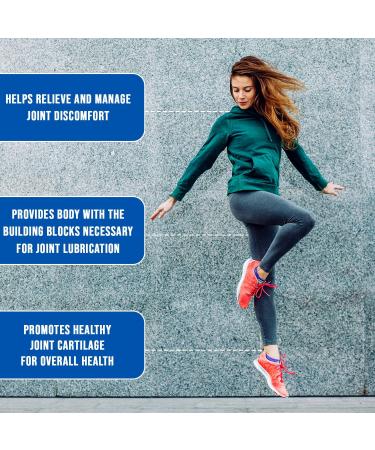 Osteogenix Plus Joint Flex Formula (90 ct) - Knee Supplement with Collagen II, Glucosamine, Chondroitin, MSM & HLA - Supports Lubrication & Discomfort - Men & Women - Buy Online on GoSupps.com