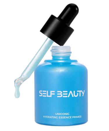 SELFBEAUTY UNICONIC Hydrating Glow Face Serum to Makeup Primer for Dry Skin 30ml | Hydrating Primer Face Makeup for Dry Skin | Face Primer for Makeup | Foundation Primer for Combination Skin (Blue Pearl) Hydrating