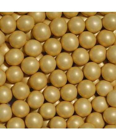 EinsSein 0.35 kg Crispy Chocolate Dragees Wedding Large Gold Pearl Approx. 1.8 cm Beads Christening Communion Almonds Feast and Receive Party Celebrations - Buy Online on GoSupps.com