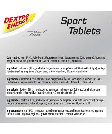 Buy Dextro Energy Dextrose Sticks Tablets - 12x2x47g Sports Formula | International Shipping Available - Buy Online on GoSupps.com