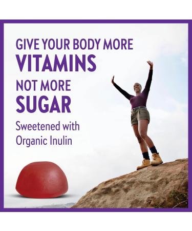New Chapter Organic Vitamin D3+ Gummies 72% Less Sugar 1 000 IU USDA Organic Vitamin D ONE Daily Gummy for Strong Bones & Muscle Function Non-GMO Gluten Free Mixed Berry Flavored 60ct - Buy Online on GoSupps.com
