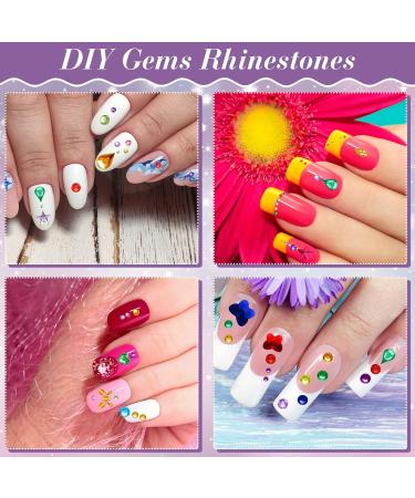 9 Sheets Eye Body Face Gems - Self-Adhesive Rhinestone Stickers for Festival Makeup & Nail Art | Crystal Rainbow Decoration - Buy Online on GoSupps.com