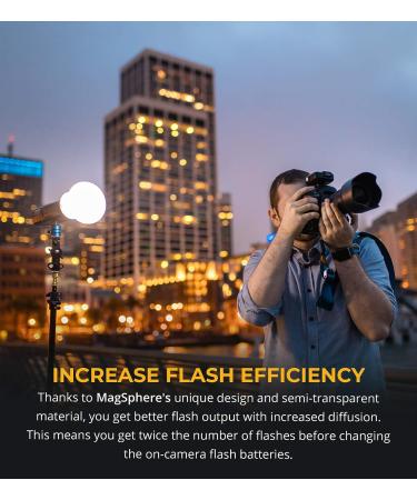 MagMod MagSphere - Versatile and Effective Flash Diffuser Modifier - Buy Online on GoSupps.com