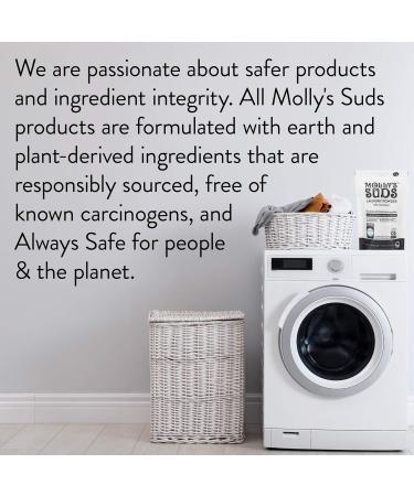 Molly's Suds Original Laundry Detergent Powder - Natural & Organic Unscented Washing Detergent - 120 Loads - Buy Online on GoSupps.com