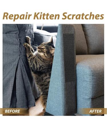 6 Pieces Upholstery Patch Sofa Couch Carpet Scratches Patch Velvet Repair Patch Self Adhesive Flannel Fabric Patch for Furniture Car Seats Jeans Hand Bag Jackets  11.81 x 7.87 Inch (Gray) - Buy Online on GoSupps.com