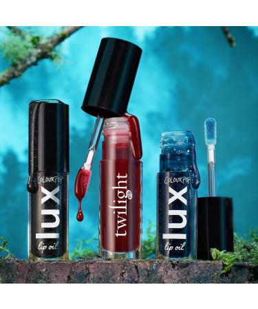 ColourPop Twilight Lip Bundle - Hydrating Sheer Tinted Lip Oil Formulated with Antioxidant-Rich Chamomile Extract & Calendula Oil - Team Jacob Team Edward Bells (Pack of 3 0.16 oz each) - Buy Online on GoSupps.com