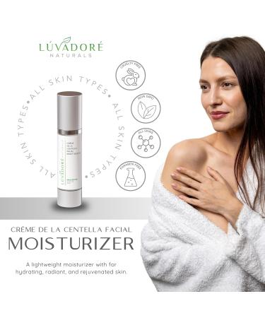 Cr me De La Centella Moisturizer Hydrating & Repairing Centella Soothing Cream with Aloe Shea Butter & Green Tea Thick Moisturizer for Face (50ml) Facial Cream - Centella - Buy Online on GoSupps.com