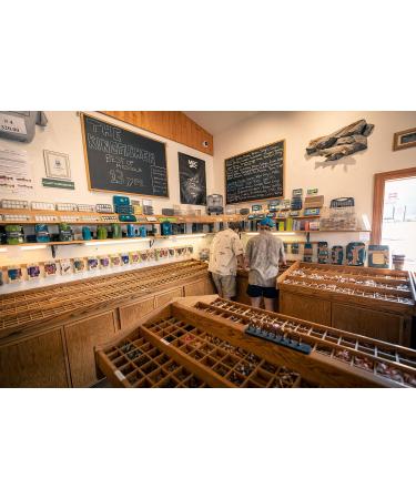 Kingfisher Large Yellow Fly Fishing Boat Box - Foam A & D | Best Fly Fishing Gear - Buy Online on GoSupps.com