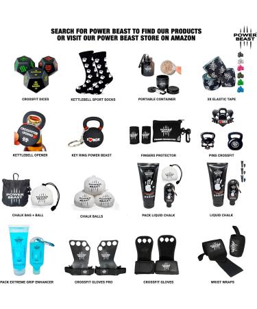 Power Beast Liquid Chalk - Enhanced Grip Magnesia for Climbing CrossFit Weightlifting & More - 50ml Orange - Buy Online on GoSupps.com