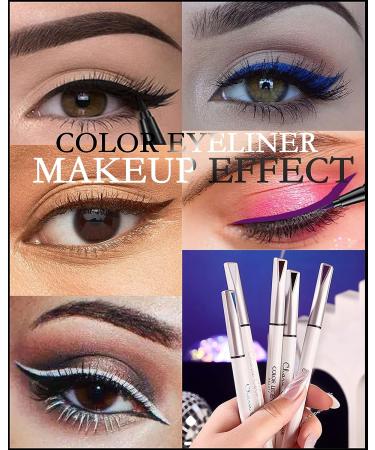 Matte Black Liquid Eyeliner Pen - 24H Long Lasting Waterproof Smudge-proof Eyeliner Pencil for Women - Perfect Mother's Day Gift - Buy Online on GoSupps.com