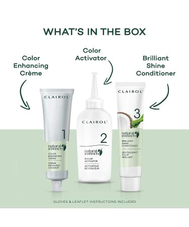 Clairol Natural Instincts 7RG Dark Rose Gold Blonde Hair Dye - 5.85 Fl Oz (Pack of 1) - Buy Online on GoSupps.com