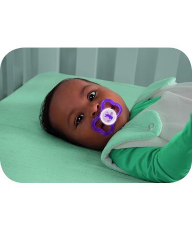 MAM Air Night & Day Baby Pacifier 3 Count Pack - Glows in The Dark, Sensitive Skin, 6-16 Months, Girl - Buy Online on GoSupps.com