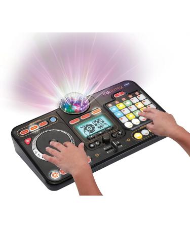 Buy VTECH Kidi DJ Mix - 10-in-1 Bluetooth DJ Mixing Desk for Kids (Ages 6-12) | Fun Music Effects & Multicolored Launchpad - Buy Online on GoSupps.com