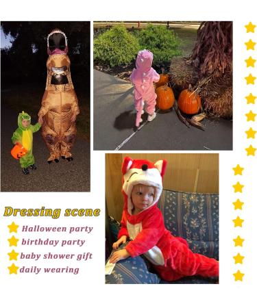 Doladola Unisex Baby Ladybug Romper | 3-6 Months Flannel One Piece Pajamas - Buy Online on GoSupps.com