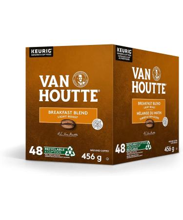 Van Houtte Breakfast Blend Single Serve Keurig K-Cup pods for Keurig brewers 48 Count 48 count (Pack of 1) Breakfast Coffee Pods - Buy Online on GoSupps.com