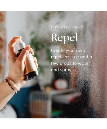 Nikura Insect Bug Repellent Essential Oil Blend - 200ml (2 x 100ml) | Citronella Lavender Lemongrass & Peppermint | Aromatherapy Diffuser Repelling | Vegan & UK Made - Buy Online on GoSupps.com