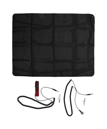 Equipment mat 54.3 x 70.9 large grounding pad set universal grounding sleep mat with bracelets restoration of the connection to the earth EMF recovery improvement of sleep