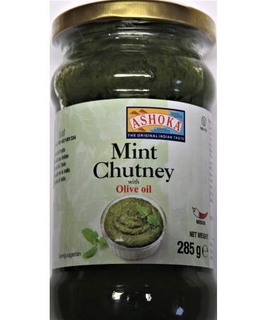 Mint chutney with olive oil 285g Ashoka