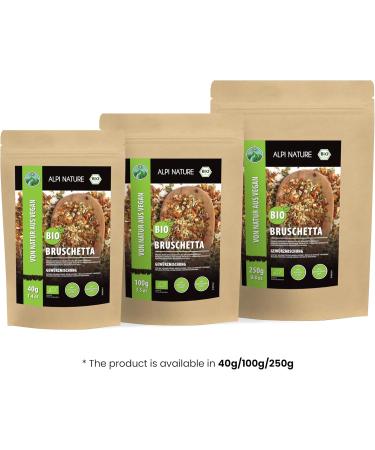  Alpi Nature Bruschetta BIO Spicy Spice Mix 40g by Alpi Nature Italian Seasoning for Bruschetta Pizza and Pasta - Buy Online on GoSupps.com