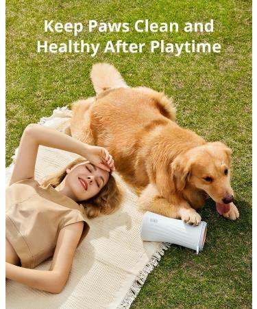 eufy Pet Automatic Dog Paw Cleaner - Portable Electronic Washer with Soft Bristles | Multi-Layered Muddy Paw Cleaner for Large & Medium Dogs - Waterproof Design | Long-Lasting Charge - Buy Online on GoSupps.com