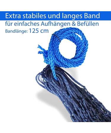 Buy 3x Heunetz Horses Tightly Mesh Feeding Network - 3 Free Carabiners | Enhanced Digestion & Well-Being for Animals - 4.5 kg Dark Blue Hay Grass Food Sack - Buy Online on GoSupps.com