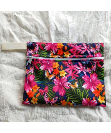 6Pcs Reusable Waterproof Menstrual Pad Set with Wet Bag - Heavy Flow Red Microfleece Mama Cloth Sanitary Napkins - Buy Online on GoSupps.com