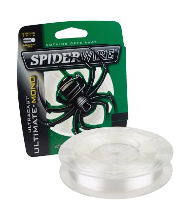 SpiderWire Ultracast Ultimate Monofilament Fishing Line 300 Yards Clear 10 Pounds
