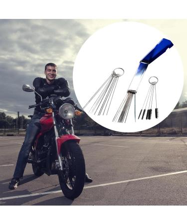 Carburetor Carbon Dirt Jet Cleaner Tool Kit 10125 Cleaning Wires Needles with Brushes Set of 3 Cleaning Brushes for Welder Carb Chainsaw Spray Guns Torch Tips Firing Stove Burner Holes - Buy Online on GoSupps.com