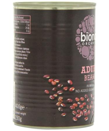 Buy Biona Organic Aduki Beans 400g (Pack of 12) - Healthy Nutrient-Rich International Shipping Available - Buy Online on GoSupps.com