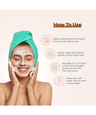 Skin Moisturizing Cleanser with Green Caviar & Polyglutamic Acid | Anti-Aging Formula for Glowing Tight Skin - 3.3 Fl Oz - Buy Online on GoSupps.com