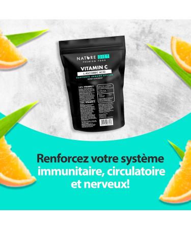 Nature Diet - Vitamin C | Powder | L-ascorbic acid | Antioxidant - 500 g - Buy Online on GoSupps.com