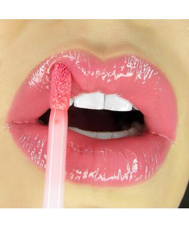 ella+mila Stripped Glossy Liquid Lipstick | Moisturizing Nude Lip Gloss with Vitamin E | Long Lasting Cruelty-Free Vegan Lip Glaze (4ml - Buy Online on GoSupps.com