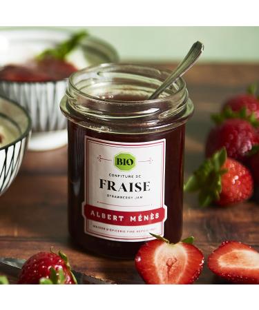 Albert Men AM Organic Jam Extra Strawberry Jam 230 g Pack of 4 - Buy Online on GoSupps.com