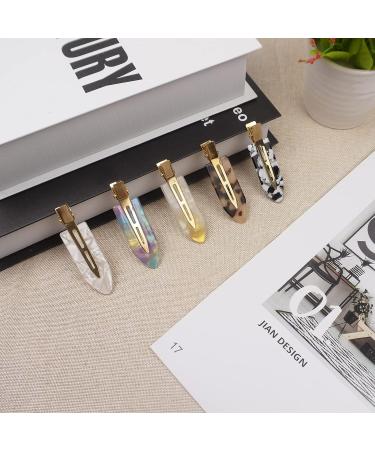 10 Pcs No Bend Hair Clips for Women - Sectioning & Styling Clips with Storage Box - 10 Colors - Gingbiss 2.7 No Crease Bangs & Curl Pin Clips - Buy Online on GoSupps.com