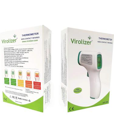 Virolizer Infrared Digital Non Contact Thermometer - High Precision - Buy Online on GoSupps.com