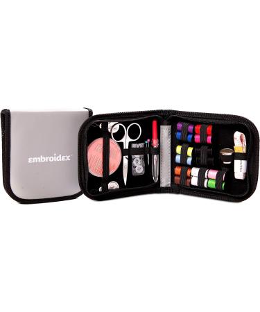 Embroidex Sewing Kit - Quality Notions, Scissors & Thread for Home, Travel & Emergencies - Buy Online on GoSupps.com